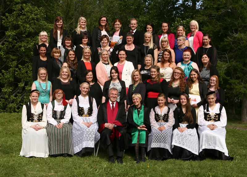 Útskriftarnemar á heilbrigðisvísindasviði