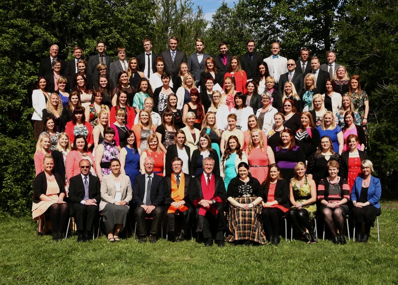 Útskriftarnemar á hug- og félagsvísindasviði Útskriftarnemar á hug- og félagsvísindasviði